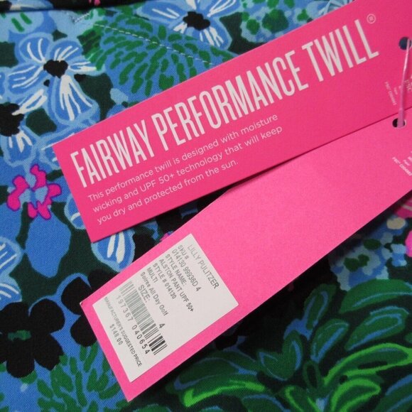 NWT Lilly Pulitzer Alston in Soiree All Day Luxletic UPF 50+ Golf Pants 4 - Picture 3 of 6